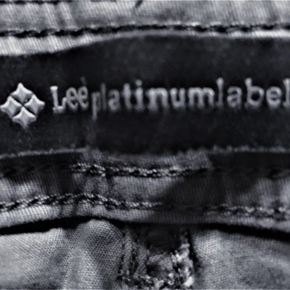 Lee Platinum Label Gray Shorts Size 16 Cotton/Spandex - Picture 7 of 10